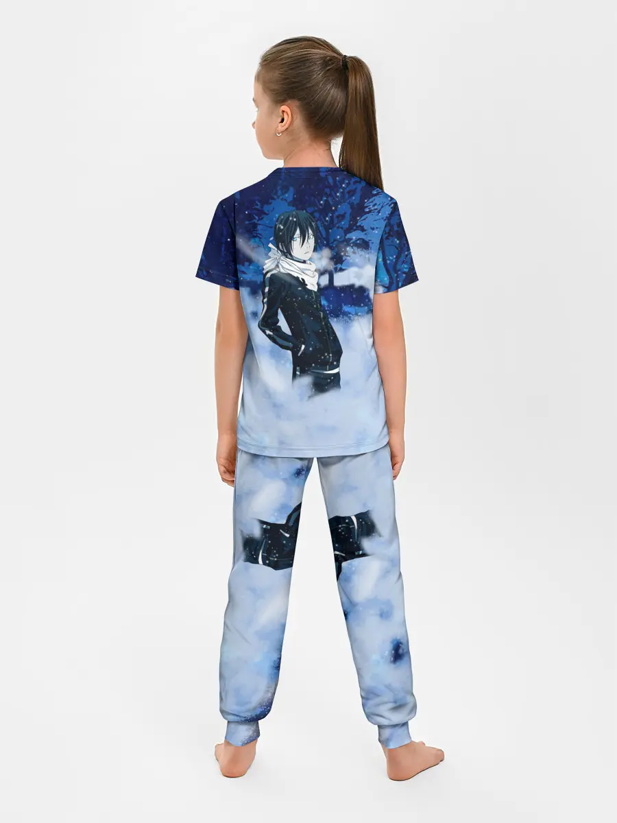 Детская пижама с брюками / Снежный Ято. БЕЗДОМНЫЙ БОГ