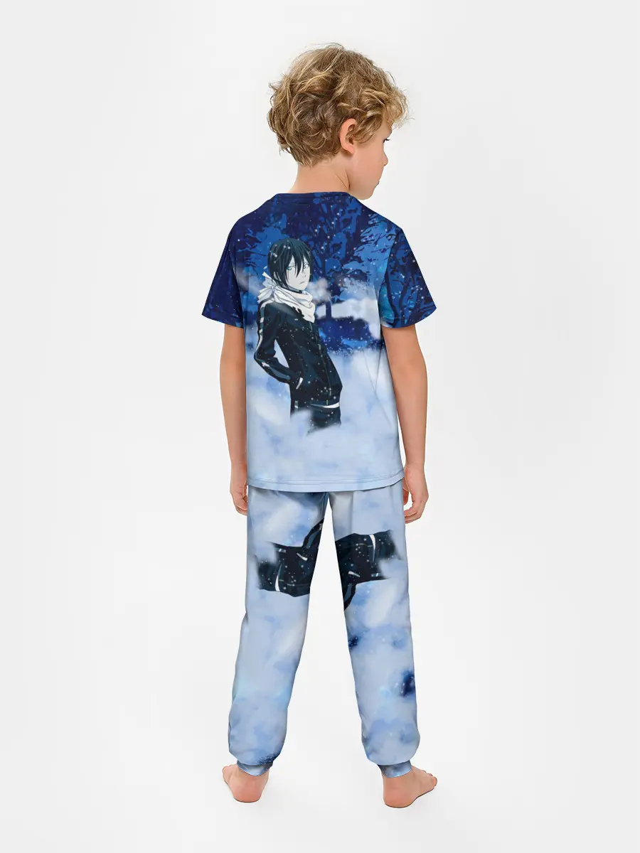 Детская пижама с брюками / Снежный Ято. БЕЗДОМНЫЙ БОГ
