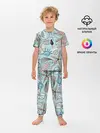 Детская пижама с брюками / Морские обитатели