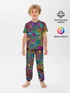 Детская пижама с брюками / Психоделика