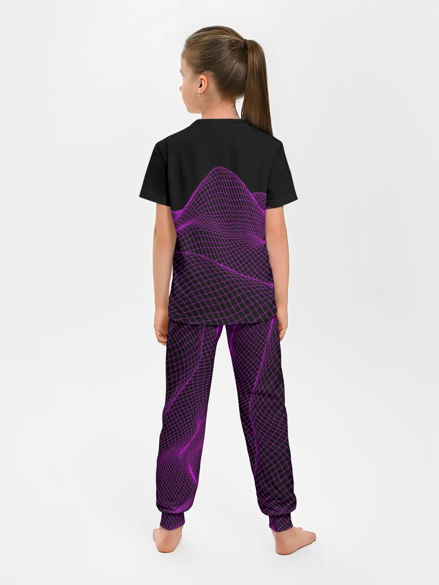 Детская пижама с брюками / twenty one pilots neon music