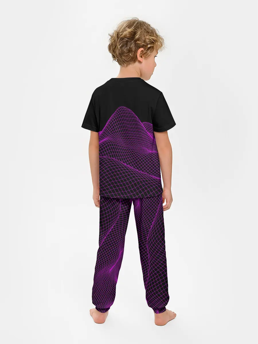 Детская пижама с брюками / twenty one pilots neon music