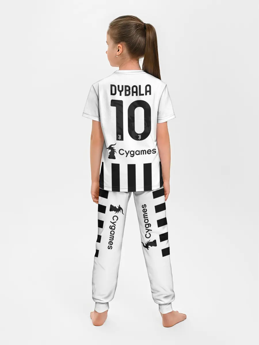 Детская пижама с брюками / Дибала Ювентус форма 2021/2022