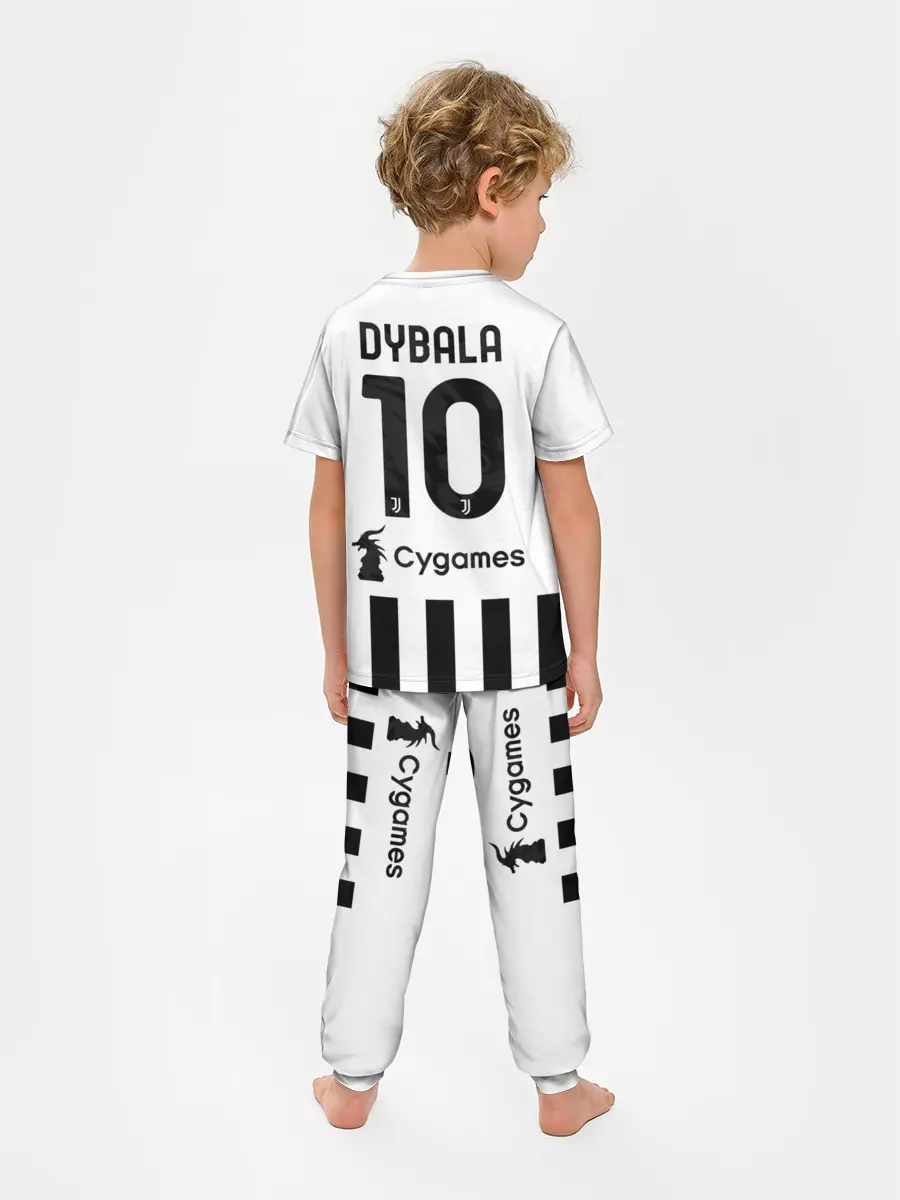 Детская пижама с брюками / Дибала Ювентус форма 2021/2022