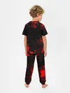 Детская пижама с брюками / Красный поросенок