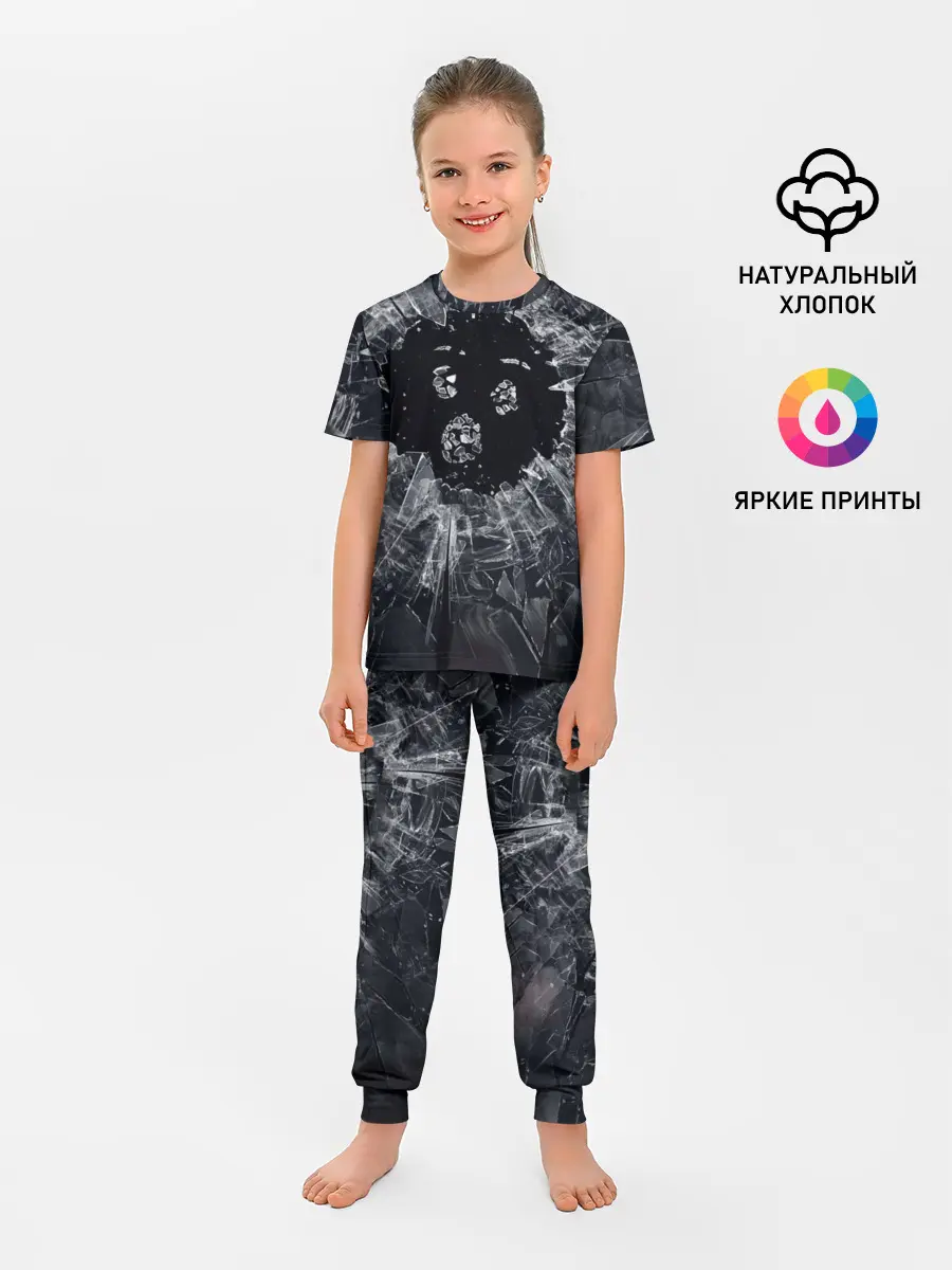 Детская пижама с брюками / ЧЕРНОЕ ЗЕРКАЛО