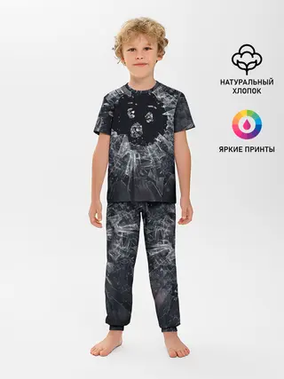 Детская пижама с брюками / ЧЕРНОЕ ЗЕРКАЛО