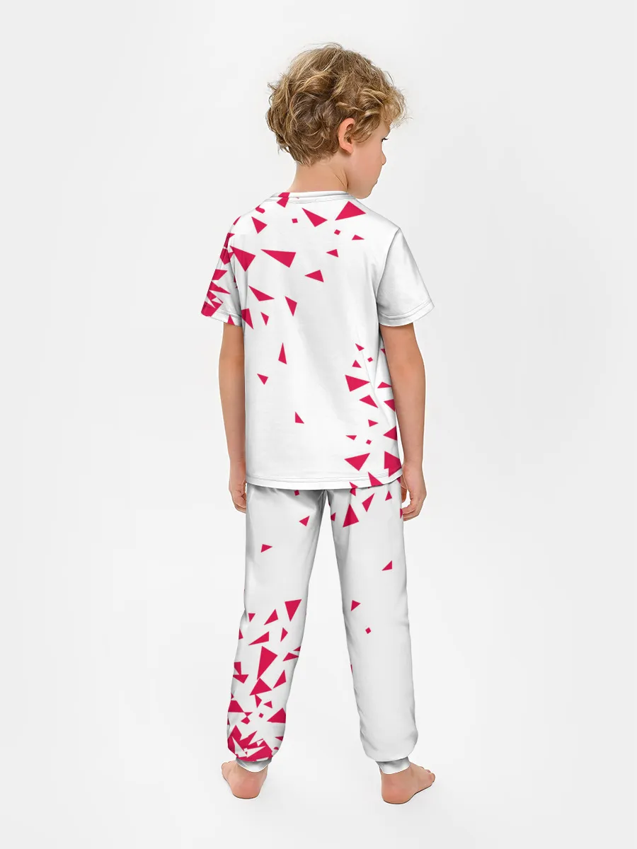 Детская пижама с брюками / Beastars треугольники