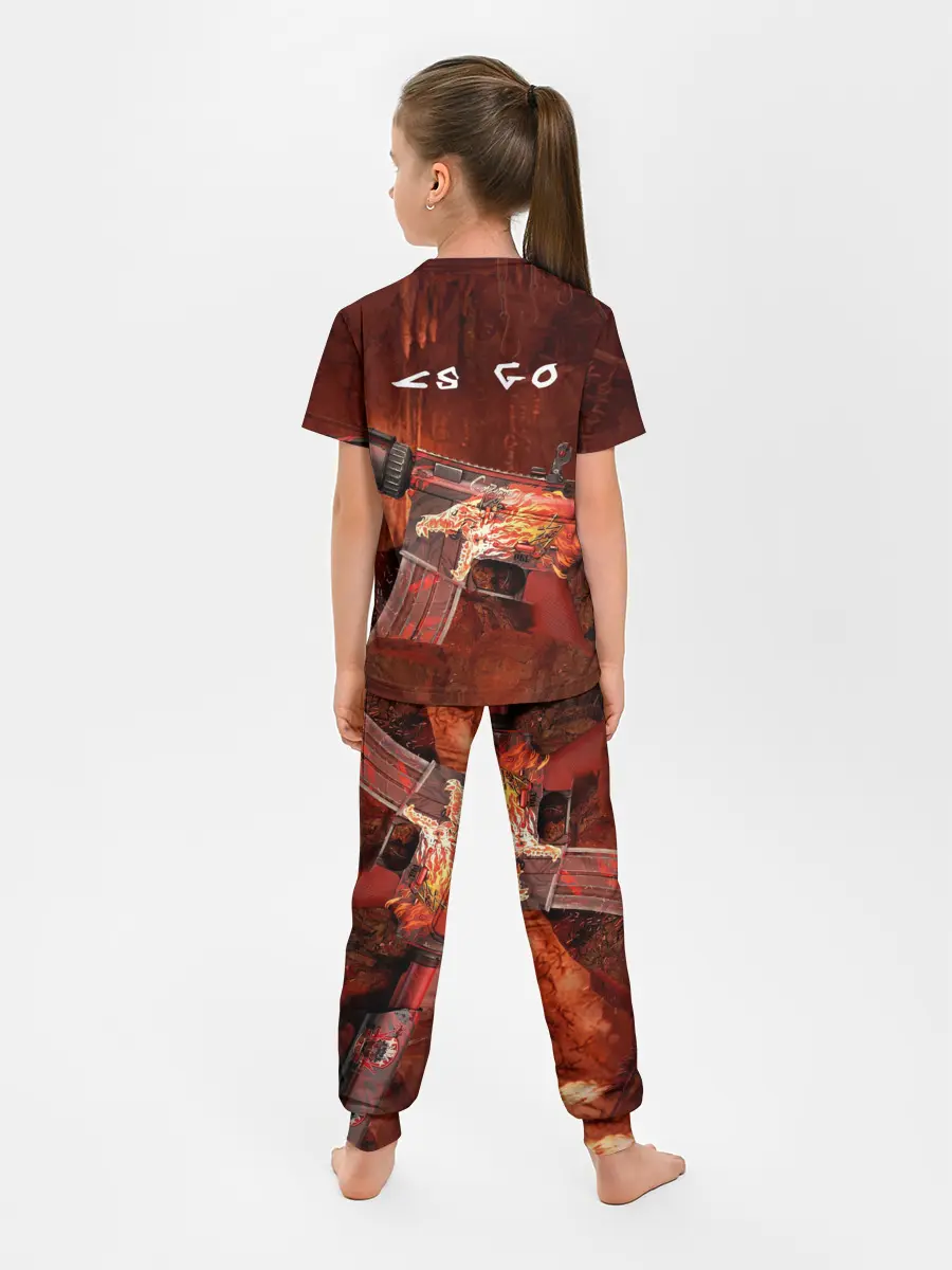Детская пижама с брюками / CS GO M4A4 HOWI