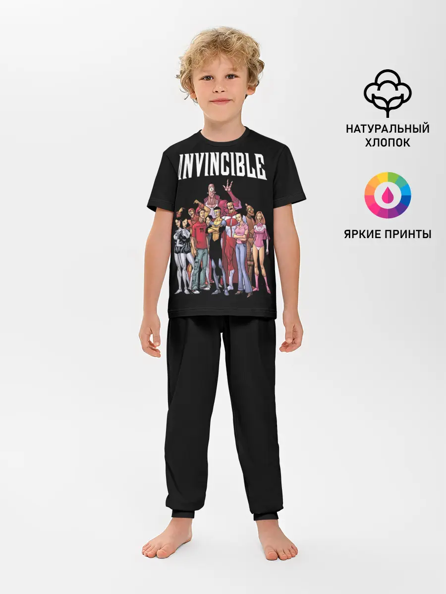 Детская пижама с брюками / Неуязвимый