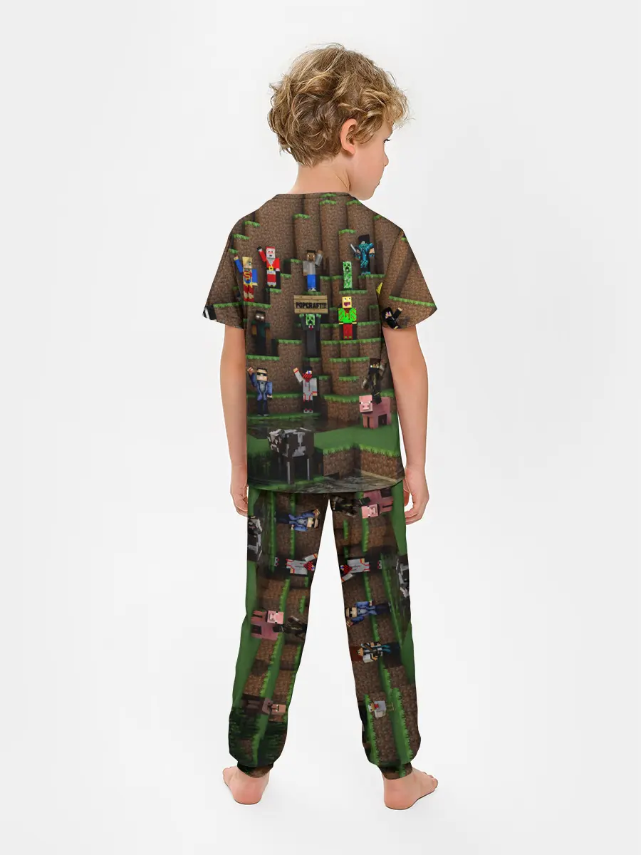 Детская пижама с брюками / MINECRAFT