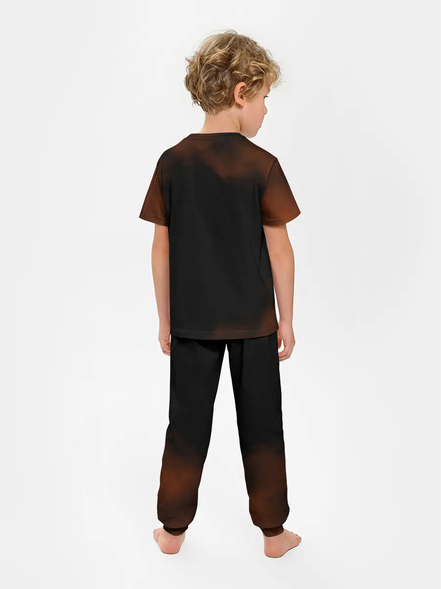 Детская пижама с брюками / One Piece пираты Соломенной Шляпы