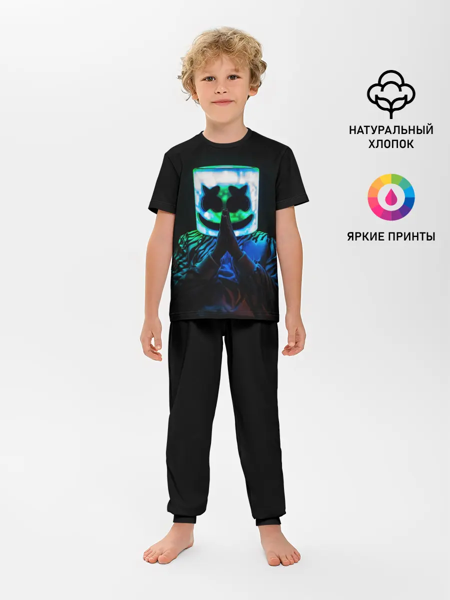 Детская пижама с брюками / Marshmello