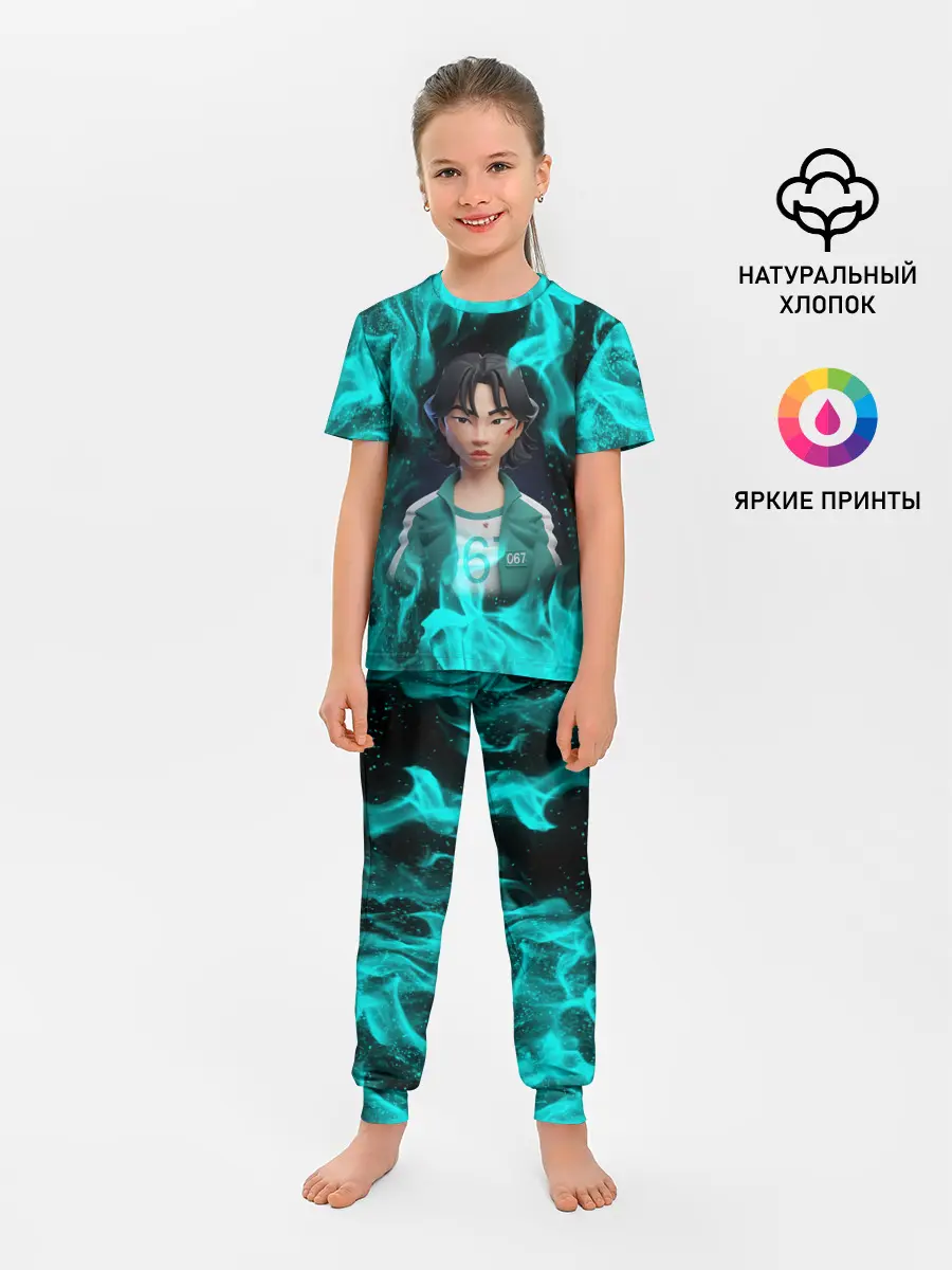 Детская пижама с брюками / Кан Сэ Бёк 3D ART | 067