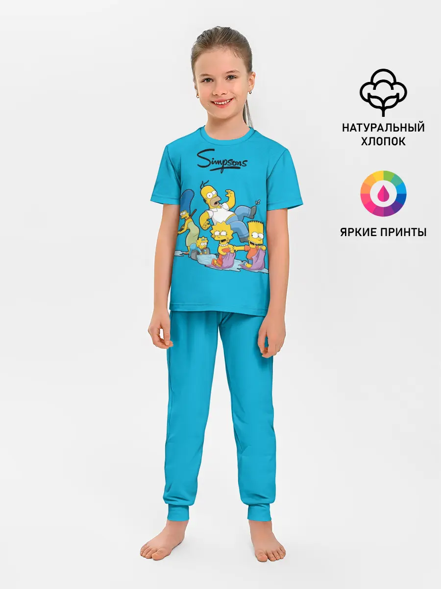 Детская пижама с брюками / Симпсоны