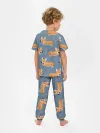 Детская пижама с брюками / Корги с бабочкой