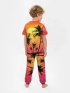 Детская пижама с брюками / Прибрежный закат