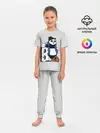 Детская пижама с брюками / Серьёзная Панда