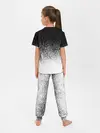 Детская пижама с брюками / BLACK AND WHITE ABSTRACTION