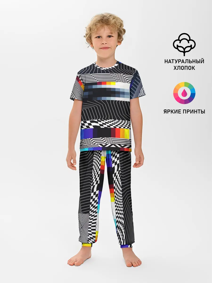 Детская пижама с брюками / Уличный стиль