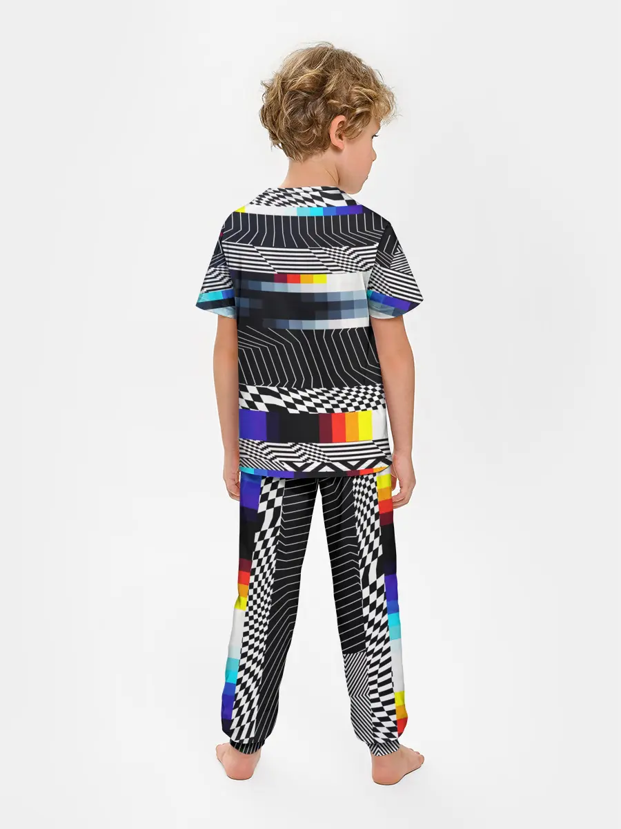 Детская пижама с брюками / Уличный стиль
