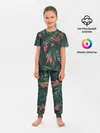 Детская пижама с брюками / Тропический комуфляж