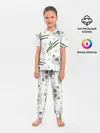 Детская пижама с брюками / Панда с бамбуком