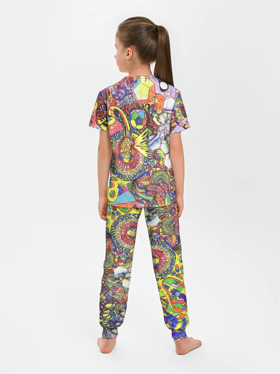 Детская пижама с брюками / ПСИХОДЕЛИКА / PSYHODELICA