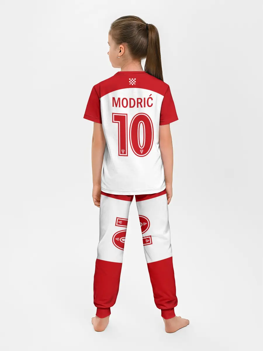 Детская пижама с брюками / Лука Модрич, Сборная Хорватии