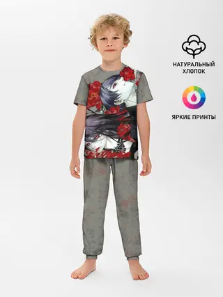 Детская пижама с брюками / Токийский Гуль Детская пижама с брюками / Токийский Гуль