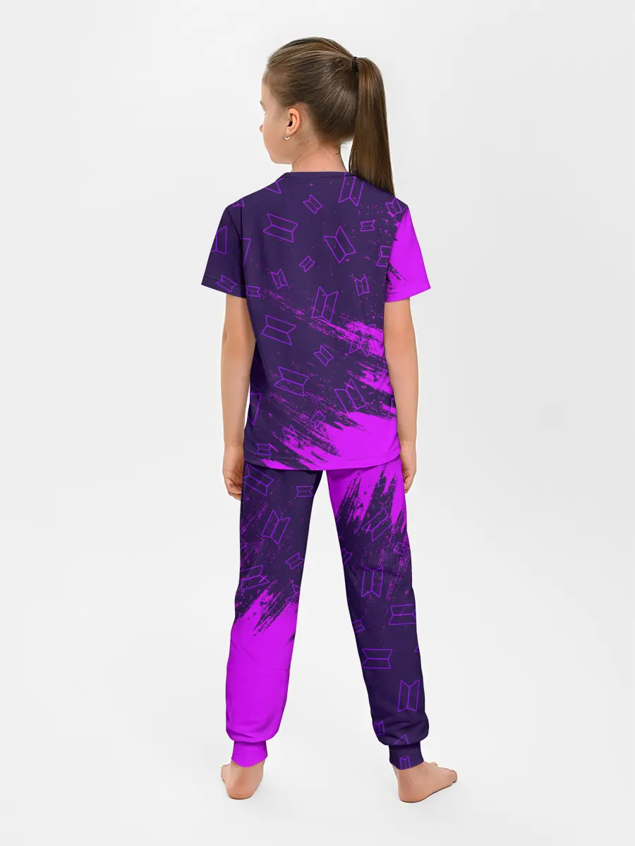 Детская пижама с брюками / BTS / БТС