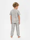 Детская пижама с брюками / Серая Мешковина
