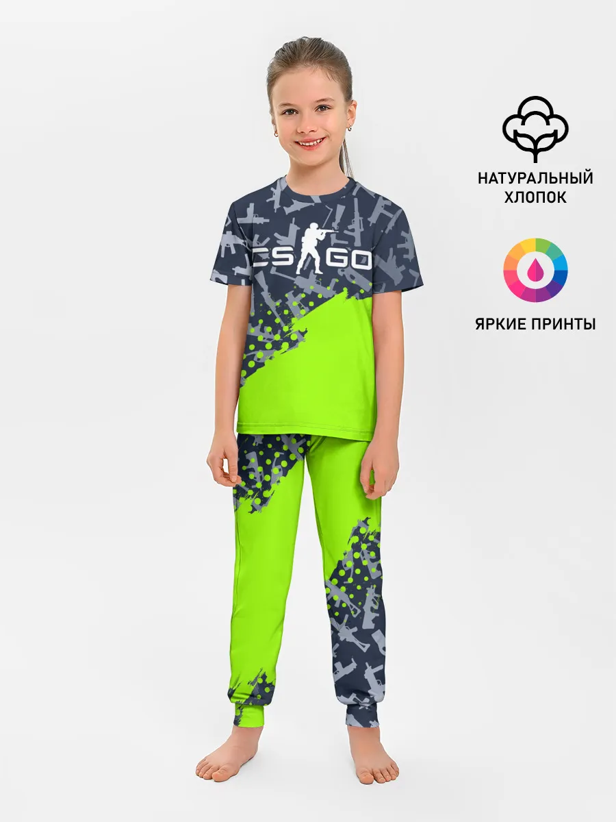 Детская пижама с брюками / CS GO | КС ГО