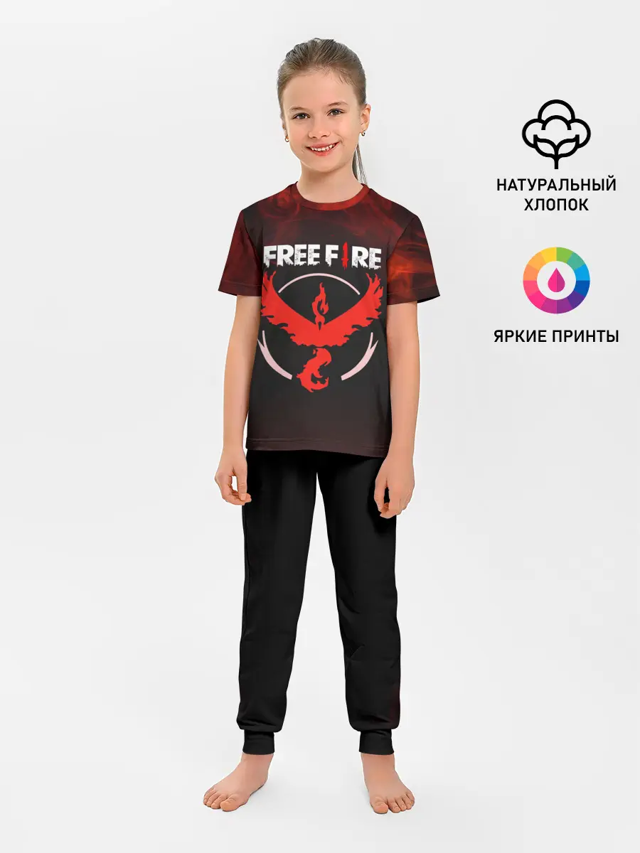 Детская пижама с брюками / FREEFIRE | ФЕНИКС