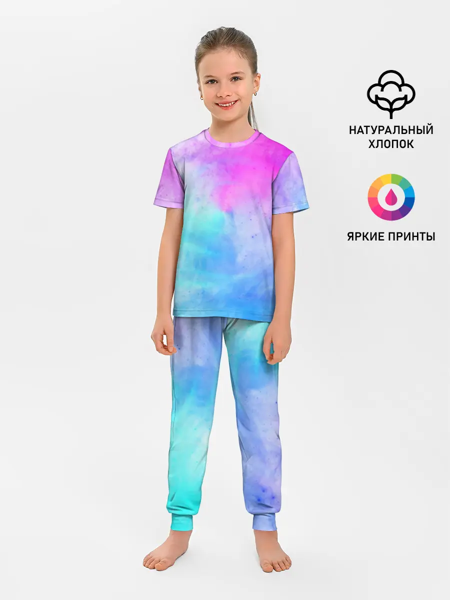 Детская пижама с брюками / Лето