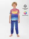 Детская пижама с брюками / Красочные Горы