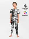 Детская пижама с брюками / ЛОГОТИПЫ РОК ГРУПП