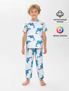 Детская пижама с брюками / Рай для дельфина