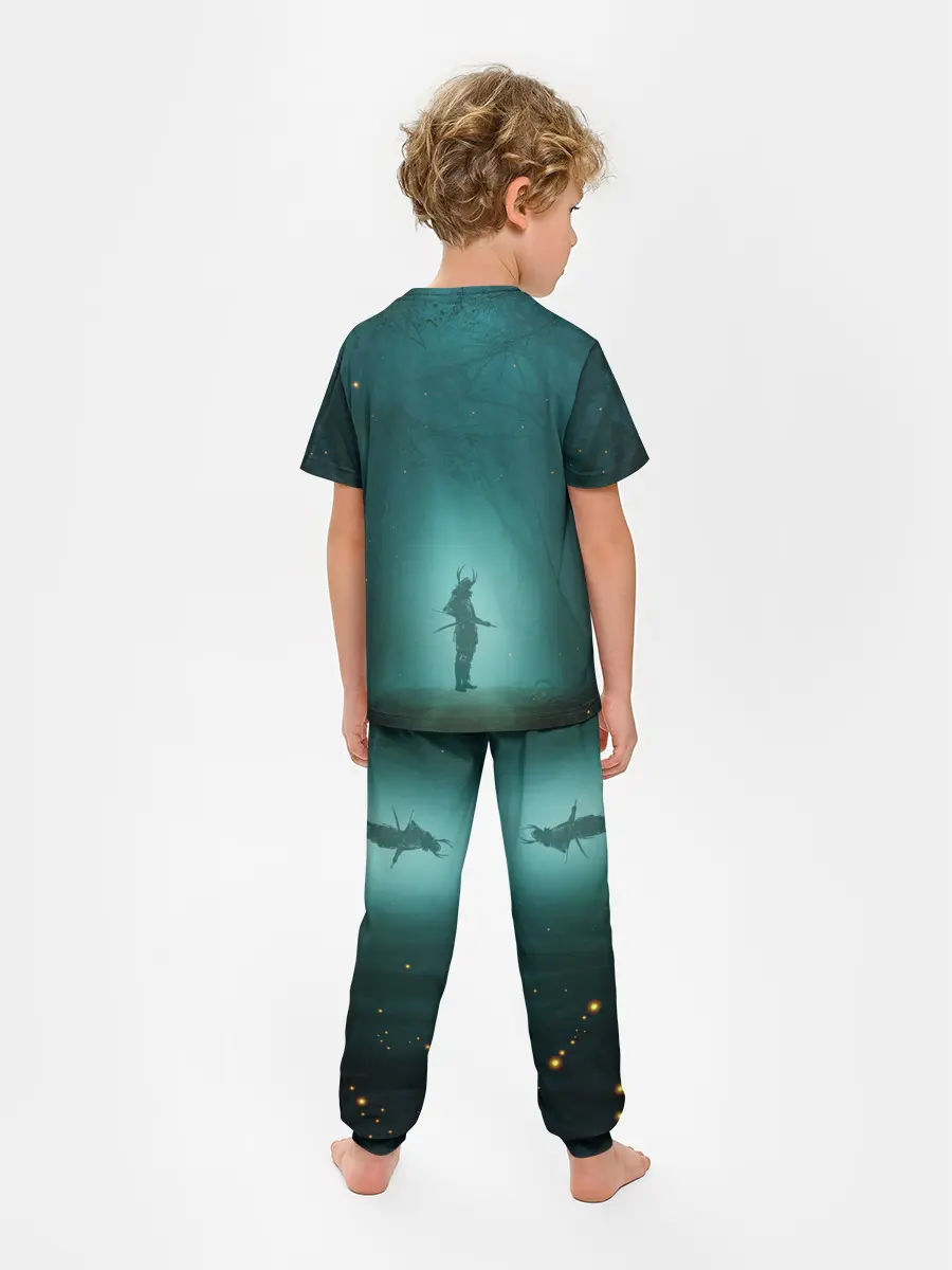 Детская пижама с брюками / Япона-мать Самурай