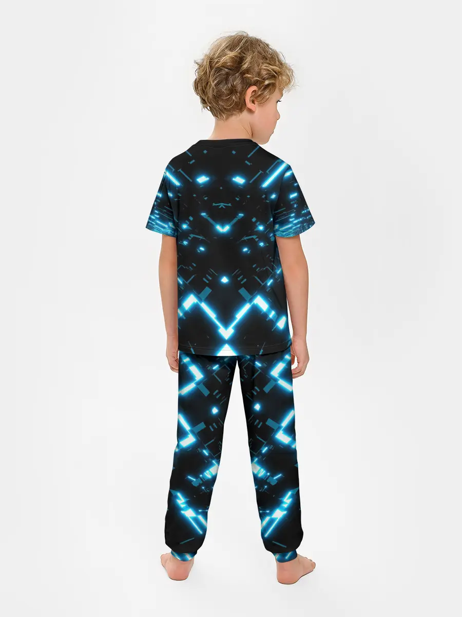 Детская пижама с брюками / Neon Lights