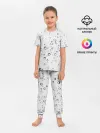Детская пижама с брюками / Утренний дождь