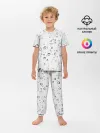 Детская пижама с брюками / Утренний дождь