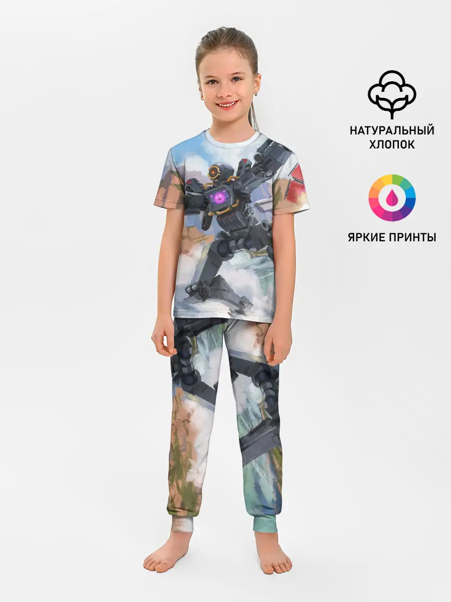 Детская пижама с брюками / Apex Legends