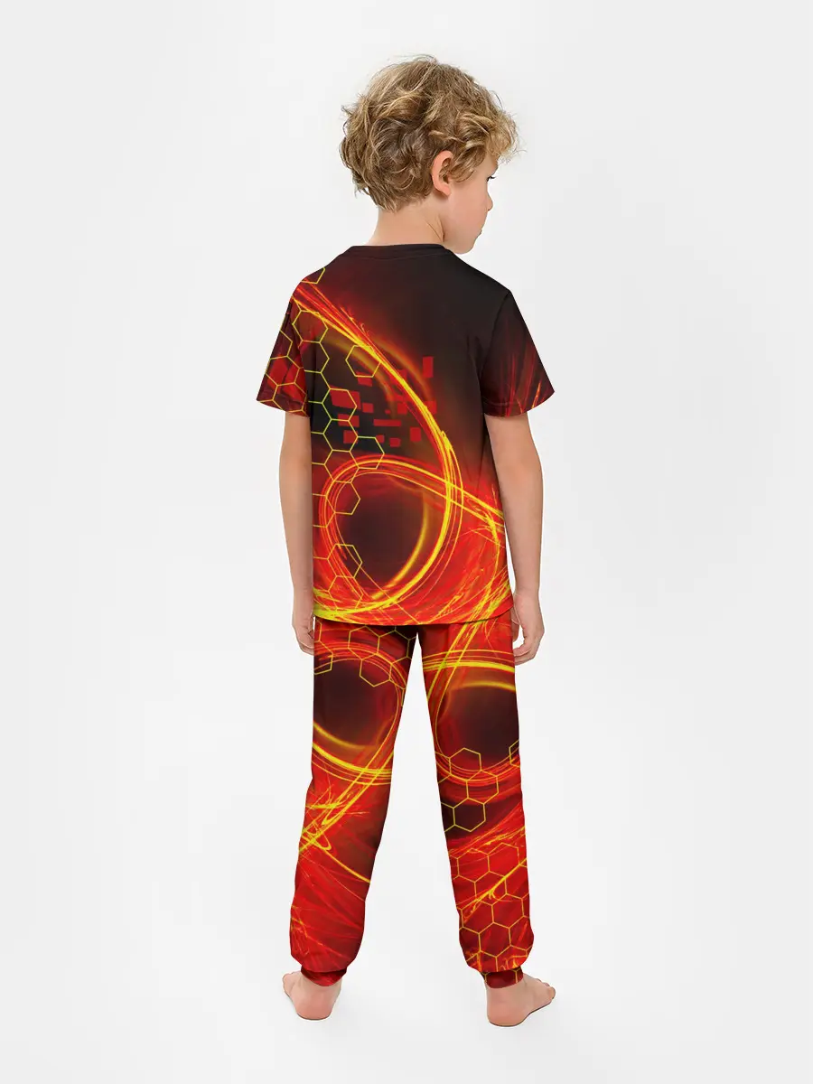 Детская пижама с брюками / Ван Пис | Луффи 4 гир