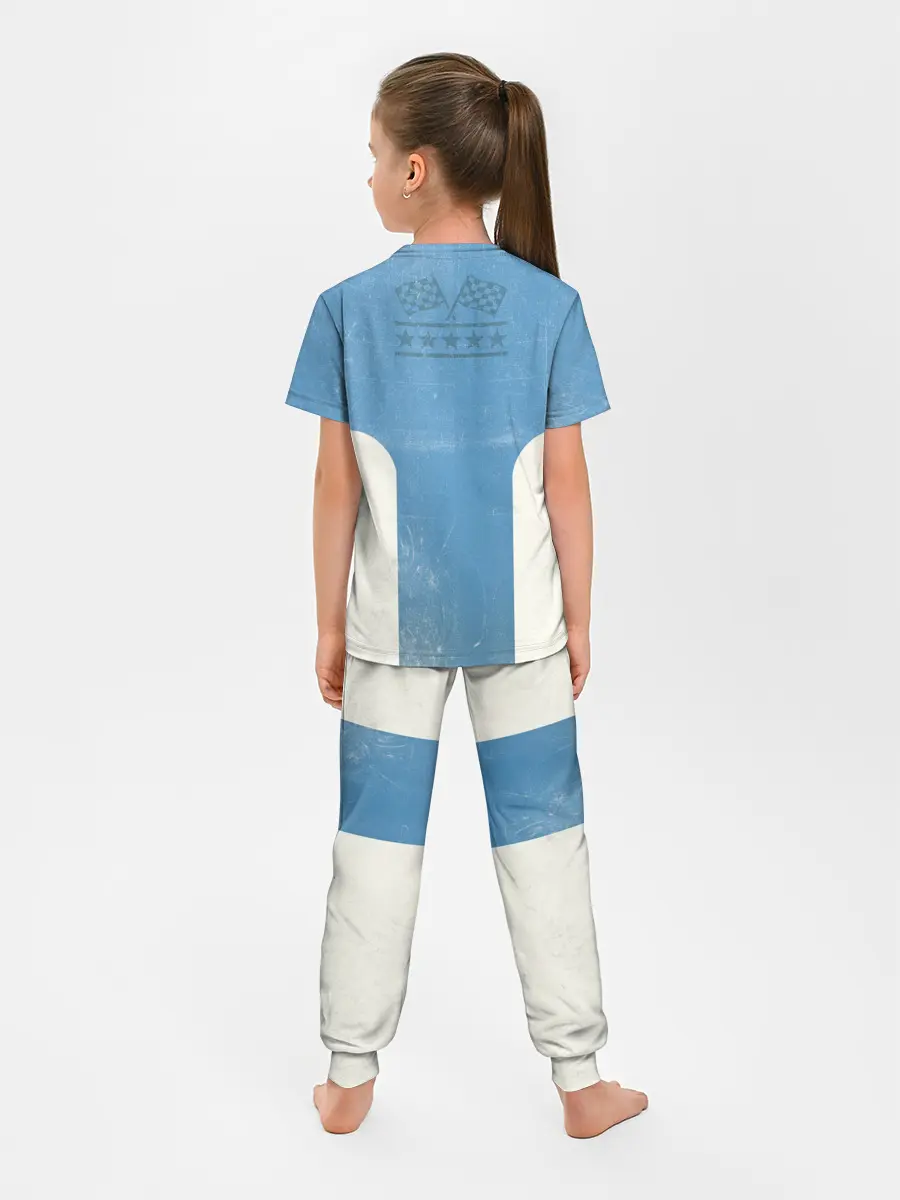 Детская пижама с брюками / Karting time