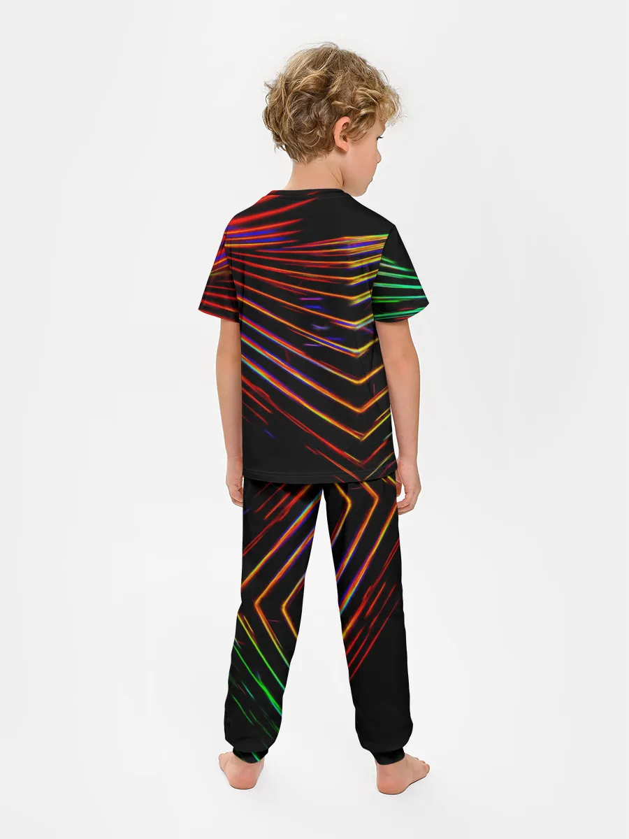 Детская пижама с брюками / STRIPES COLOR