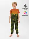 Детская пижама с брюками / Кактусы на закате