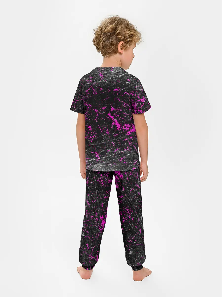 Детская пижама с брюками / Vinne Yuna Самурай Киберпанк