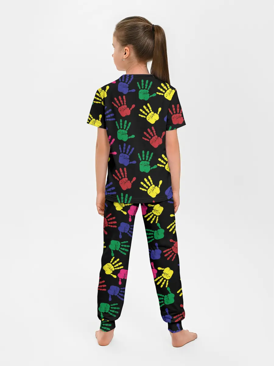 Детская пижама с брюками / Dont touch / Не трогать