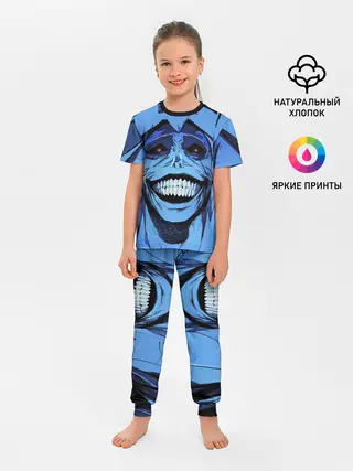 Детская пижама с брюками / ПОДНЯТИЕ УРОВНЯ В ОДИНОЧКУ